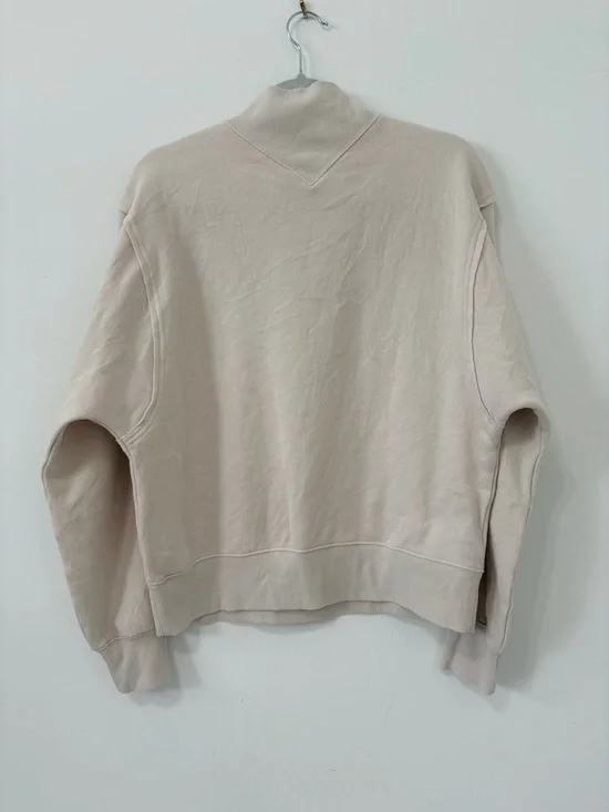 Alo Yoga Freestyle Crew Sweatshirt Sz S Bone EUC - Picture 6 of 9